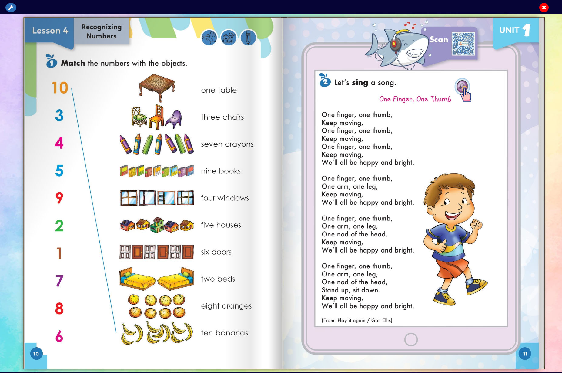 Libro Digital Interactivo de Our Little World